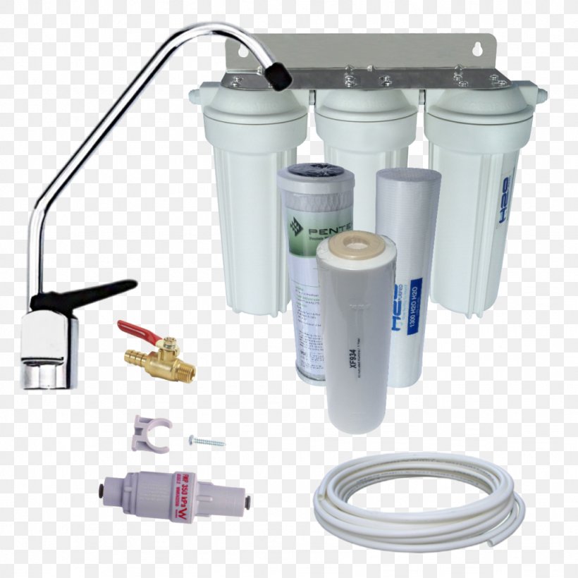 Water Filter Tap Drinking Water Industrial Wastewater Treatment, PNG, 1024x1024px, Water Filter, Carbon Filtering, Drinking Water, Filter, Hardware Download Free