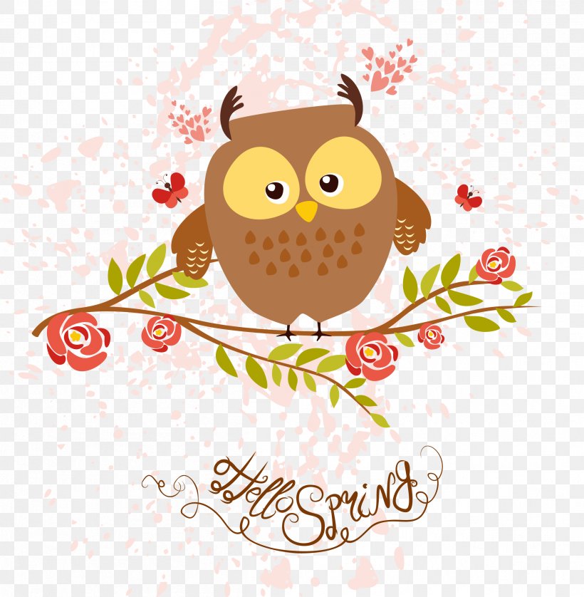 Bird Little Owl Drawing Euclidean Vector, PNG, 2411x2466px, Bird, Animation, Beak, Bird Of Prey, Dessin Animxe9 Download Free
