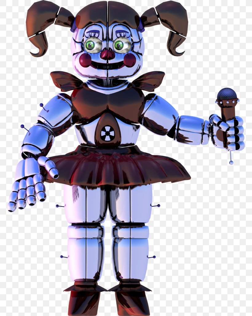 Five Nights At Freddy's: Sister Location Five Nights At Freddy's 4 Rendering Video Game, PNG, 774x1031px, Rendering, Action Figure, Action Toy Figures, Costume, Fictional Character Download Free