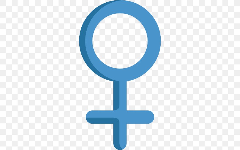 Gender Symbol Female, PNG, 512x512px, Gender Symbol, Astrological Symbols, Blue, Female, Gender Download Free