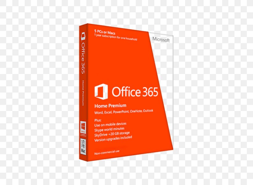 Office 365 Microsoft Corporation Microsoft Office Microsoft Excel Computer Software, PNG, 600x600px, Office 365, Box, Brand, Computer Program, Computer Software Download Free