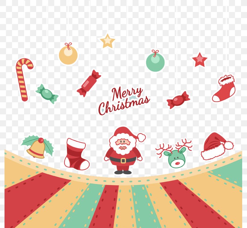 Santa Claus Candy Cane Christmas Ornament, PNG, 789x758px, Santa Claus, Candy Cane, Cartoon, Christmas, Christmas Decoration Download Free