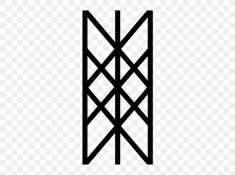 Wyrd Runes Viking Age Skuld, PNG, 500x612px, Wyrd, Algiz, Area, Black, Black And White Download Free
