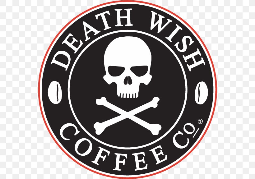 Death Wish Coffee Logo Organization Emblem, PNG, 576x576px, Coffee, Area, Brand, Death, Death Wish Download Free