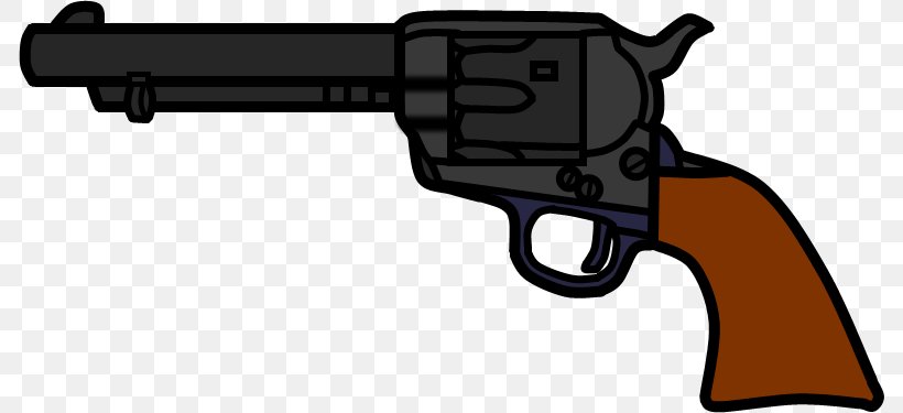 Revolver Colt Single Action Army Trigger Firearm Weapon, PNG, 786x375px, Revolver, Air Gun, Bullet, Colt Single Action Army, Firearm Download Free