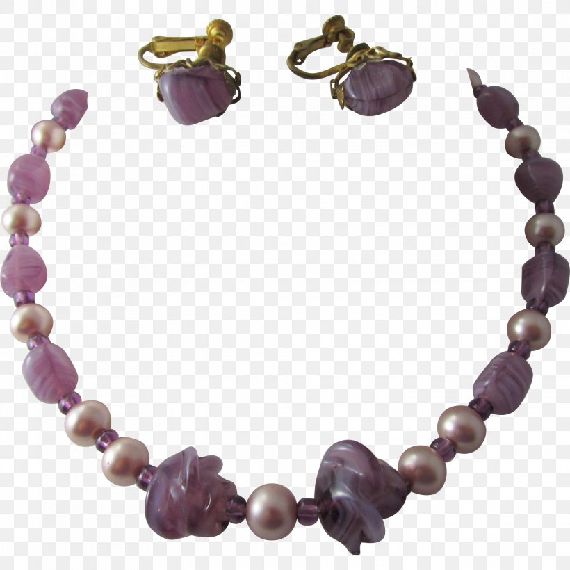Amethyst Purple Bracelet Necklace Bead, PNG, 1967x1967px, Amethyst, Bead, Bracelet, Fashion Accessory, Gemstone Download Free