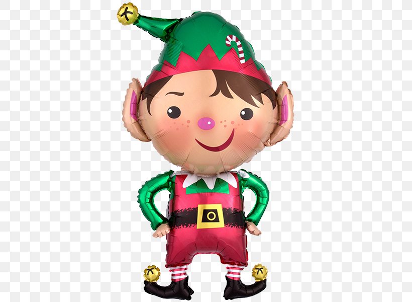 Balloon Christmas Elf Santa Claus, PNG, 600x600px, Balloon, Balloon Shop, Child, Christmas, Christmas Decoration Download Free