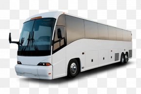 White Bus - Bus Lincoln Town Car Luxury Vehicle Coach PNG