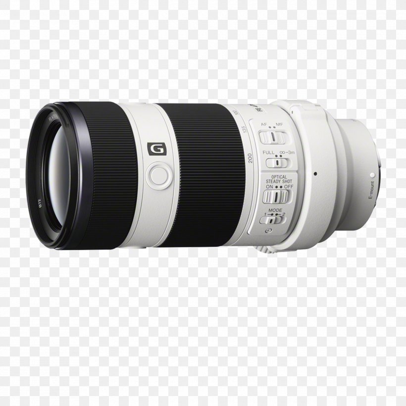 Camera Lens - Canon EF 70â€“200mm Lens Sony Telephoto Zoom 70-200mm F/4.0 Camera Lens Sony FE 70-200mm F4 G OSS PNG