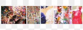 Thousand Origami Cranes - Modern Art Painting Collage Modern Architecture PNG