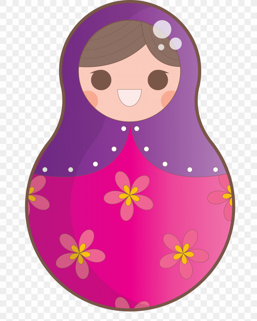 Colorful Russian Doll, PNG, 2396x3000px, Colorful Russian Doll, Cartoon, Pink M Download Free