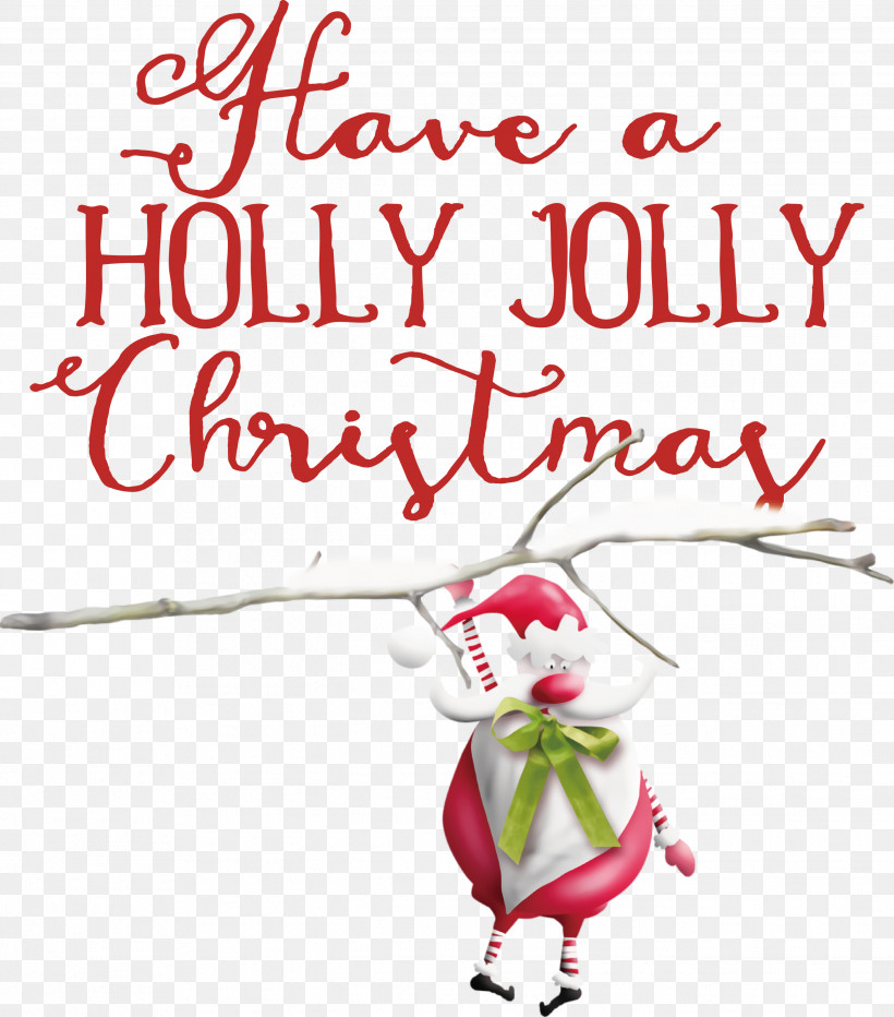 Holly Jolly Christmas, PNG, 2637x3000px, Holly Jolly Christmas, Arts, Bauble, Beak, Character Download Free