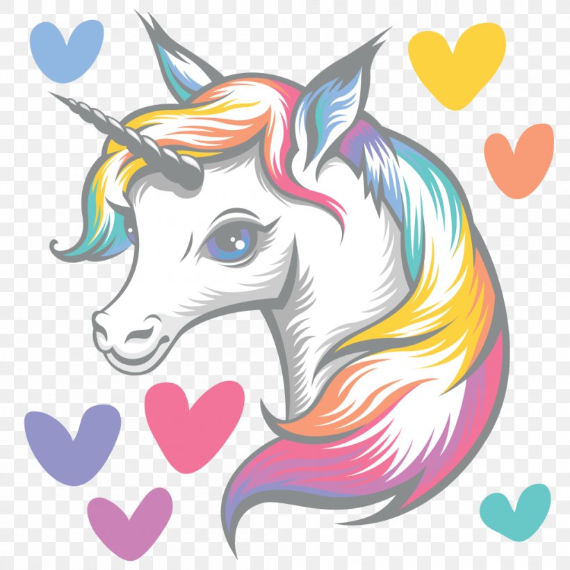 Unicorn Clip Art, PNG, 1000x1000px, Unicorn, Art, Drawing, Fictional Character, Head Download Free