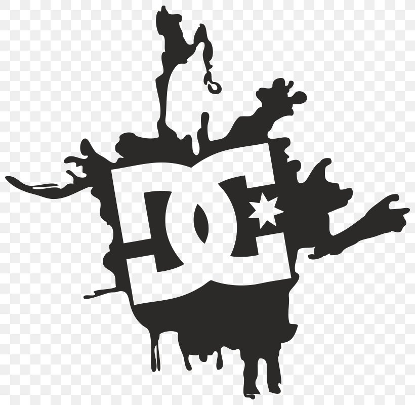 DC Shoes Decal Sticker Logo, PNG, 800x800px, Dc Shoes, Black And White, Brand, Decal, Ken Block Download Free