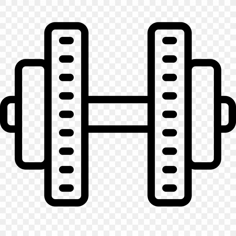 Dumbbell Barbell Clip Art, PNG, 1600x1600px, Dumbbell, Area, Barbell, Black And White, Brand Download Free