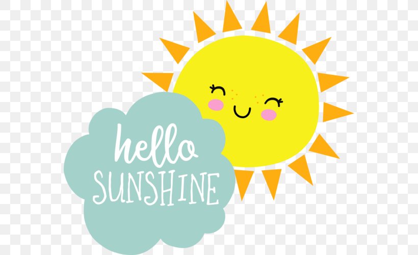 Clip Art Hello Sunshine Cartoon Logo, PNG, 570x500px, Hello Sunshine, Brand, Cartoon, Flower, Happy Download Free