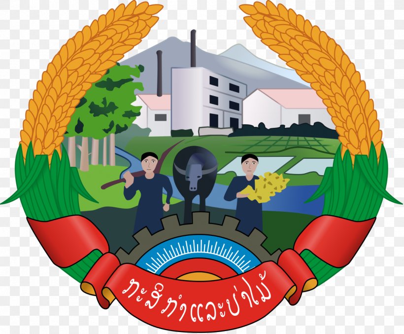 Emblem Of Laos Ministry Of Agriculture And Forestry, PNG, 1240x1024px, Laos, Agriculture, Emblem Of Laos, Eu Flegt Action Plan, Flag Of Laos Download Free