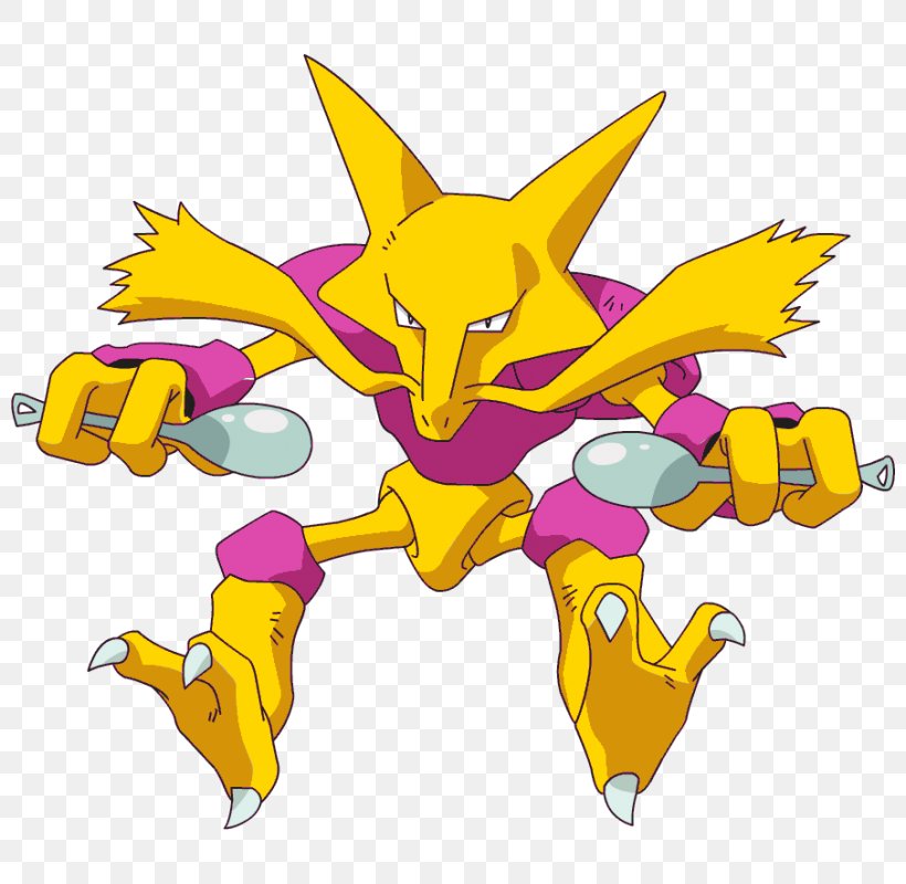 Pokémon X And Y Alakazam Pikachu, PNG, 800x800px, Alakazam, Art, Cartoon, Charizard, Eevee Download Free