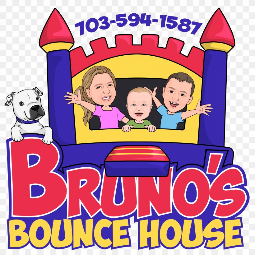 Bruno's Bounce House Gainesville Inflatable Bouncers Northern Virginia, PNG, 4267x4267px, Gainesville, Area, Artwork, Banner, Bristow Download Free