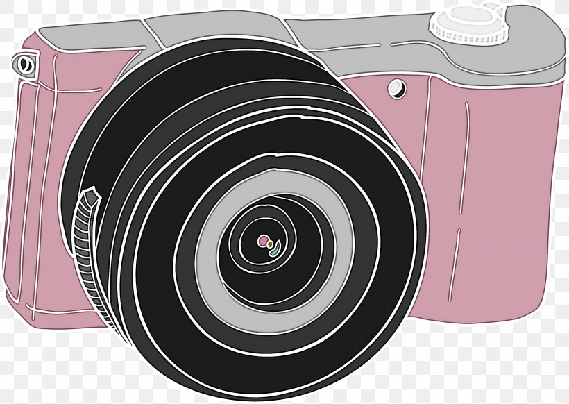 Camera Lens, PNG, 3000x2132px, Cartoon Camera, Camera, Camera Lens, Lens, Mirrorless Download Free
