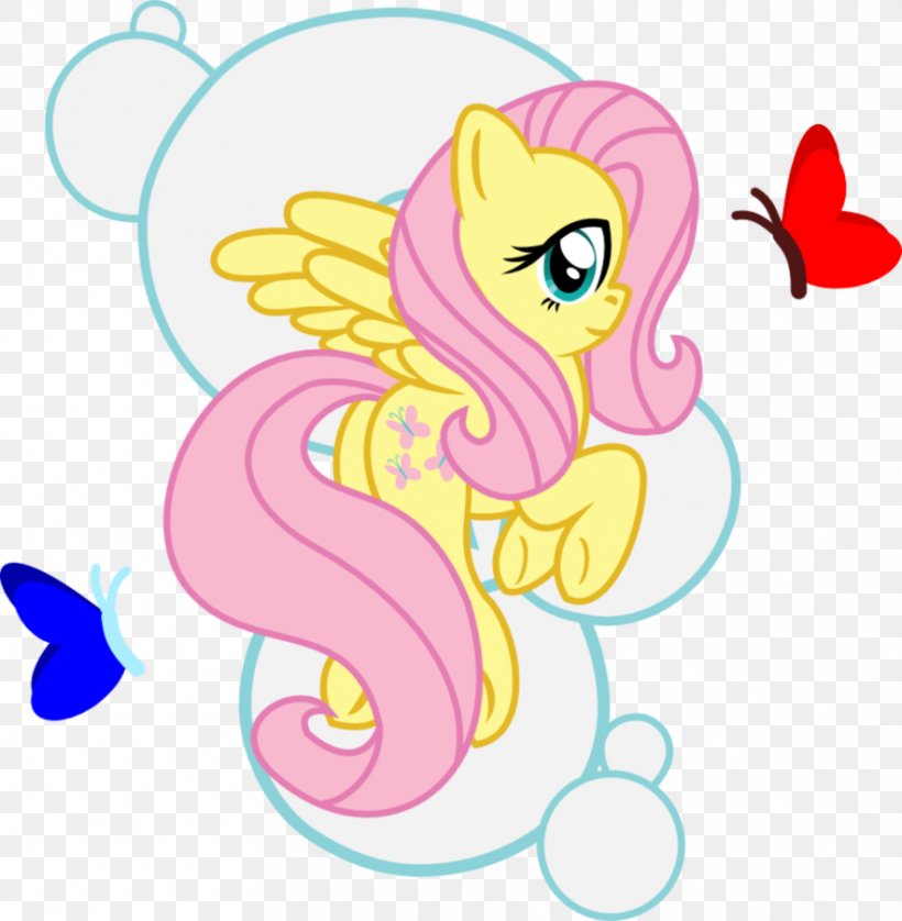 Fluttershy My Little Pony Unicorn, PNG, 884x904px, Watercolor, Cartoon, Flower, Frame, Heart Download Free