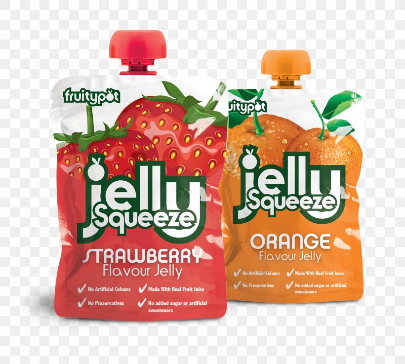 Juice JellySqueeze Strawberry 95g (Pack Of 16) Vimto Jam Fruitypot Jelly Squeeze, PNG, 2500x2249px, Juice, Brand, Candy, Confectionery, Convenience Food Download Free