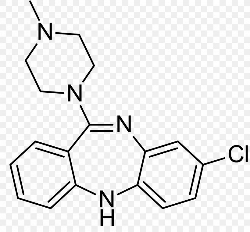 Amoxapine Clozapine Dibenzazepine Pharmaceutical Drug Oxcarbazepine, PNG, 2000x1857px, Amoxapine, Agranulocytosis, Antidepressant, Area, Black Download Free