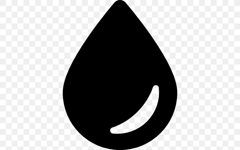 Drop Water, PNG, 512x512px, Drop, Black, Black And White, Crescent, Monochrome Download Free