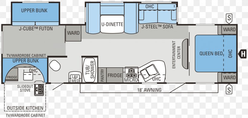 Floor Plan Jayco, Inc. Caravan Campervans House, PNG, 2147x1024px, Floor Plan, Architecture, Area, Bunk Bed, Campervans Download Free