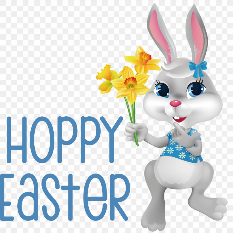Hoppy Easter Easter Day Happy Easter, PNG, 3000x2999px, Hoppy Easter, Bugs Bunny, Cartoon, Drawing, Easter Bunny Download Free