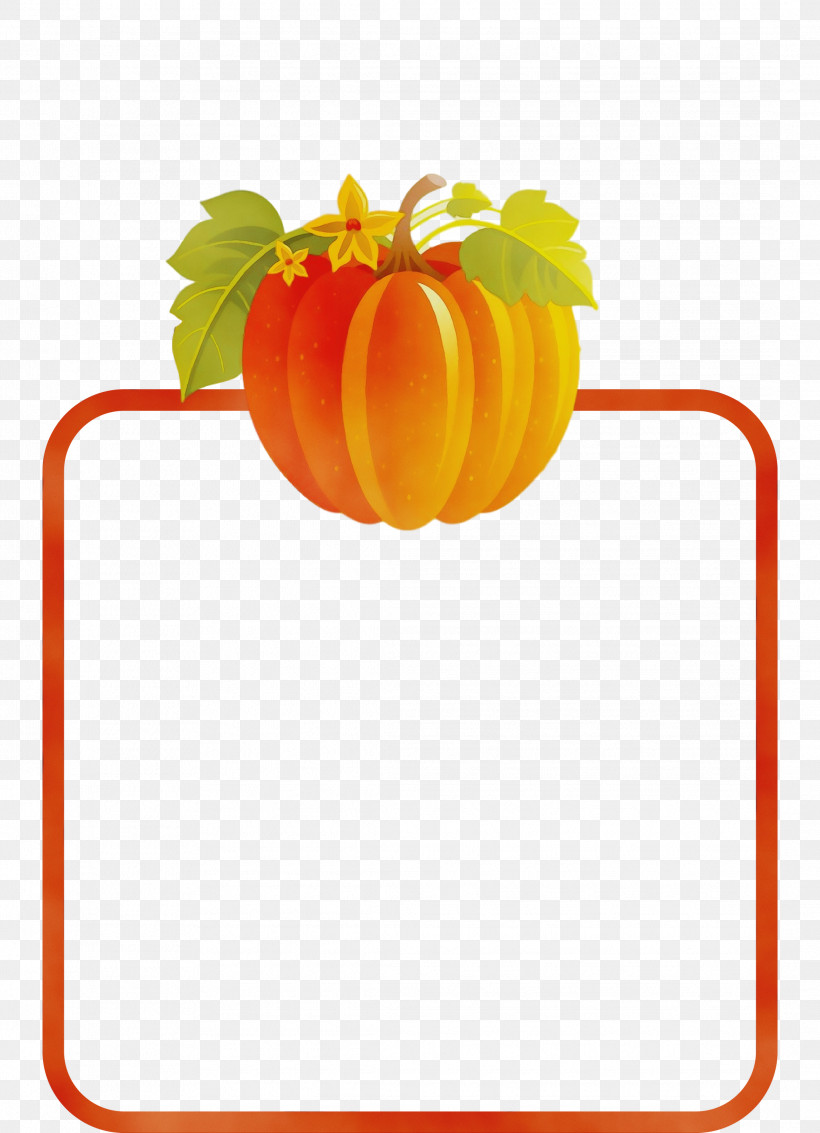 Winter Squash Calabaza Squash Flower Fruit, PNG, 2171x3000px, Thanksgiving Frame, Autumn Frame, Calabaza, Flower, Fruit Download Free