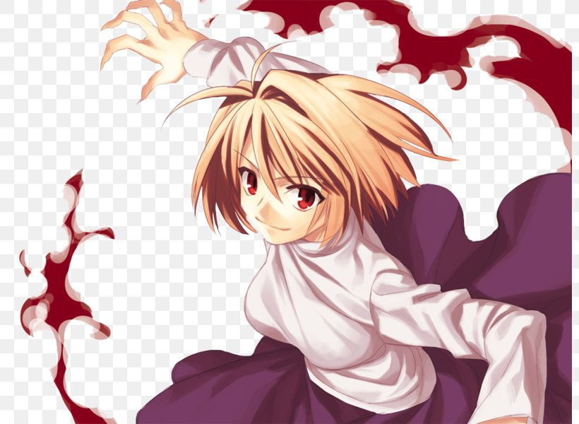 Arcueid Brunestud Tsukihime Melty Blood Vampire Game, PNG, 800x600px, Watercolor, Cartoon, Flower, Frame, Heart Download Free
