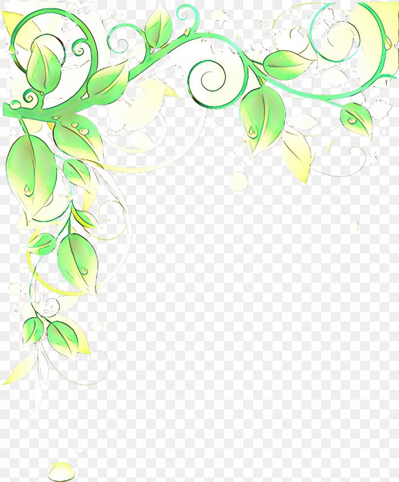 Floral Design, PNG, 2120x2558px, Cartoon, Borders And Frames, Floral Design, Flower, Green Download Free