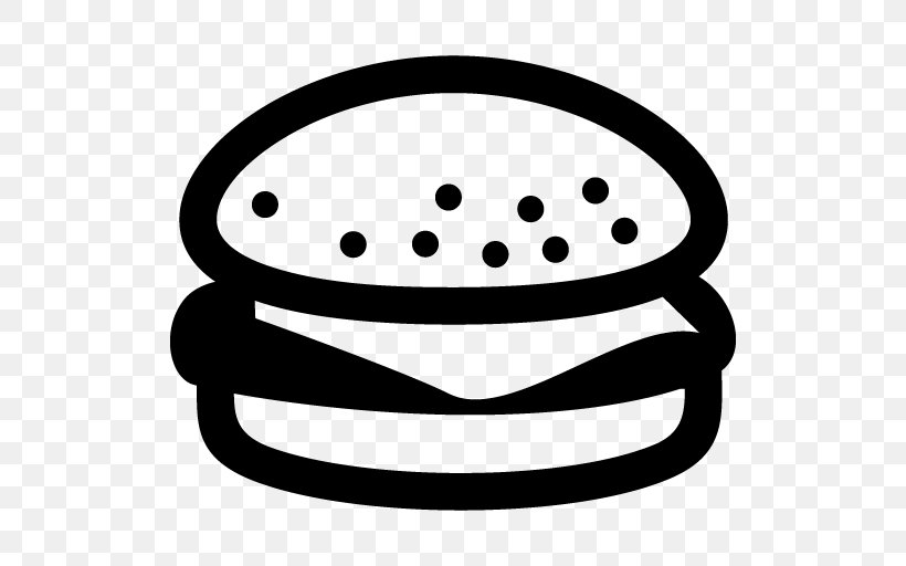 Hamburger Patty Steak Burger Cheeseburger Bigceks Burger, PNG, 512x512px, Hamburger, Bigceks Burger, Black And White, Burgers Vector, Cheeseburger Download Free