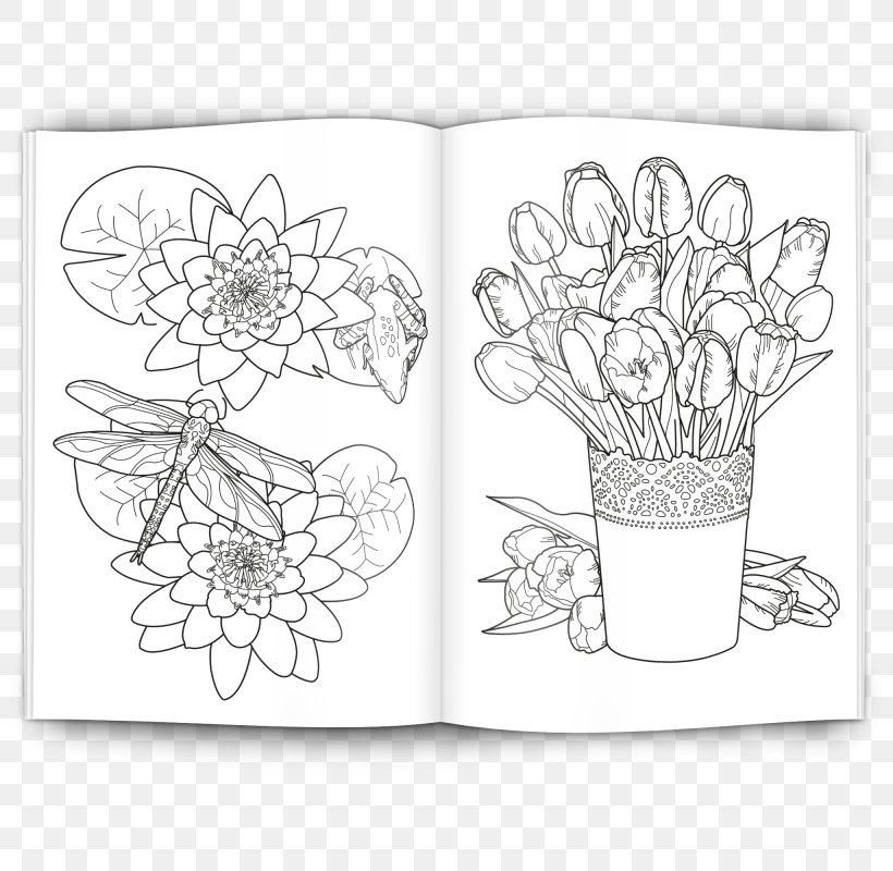 Paper Cut Flowers Floral Design Sketch, PNG, 800x800px, Paper, Black And White, Cut Flowers, Drawing, Drinkware Download Free