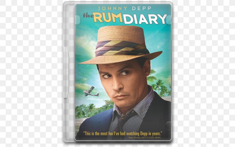The Rum Diary Johnny Depp Blu-ray Disc DVD Film, PNG, 512x512px, Rum Diary, Aaron Eckhart, Amber Heard, Bluray Disc, Bruce Robinson Download Free