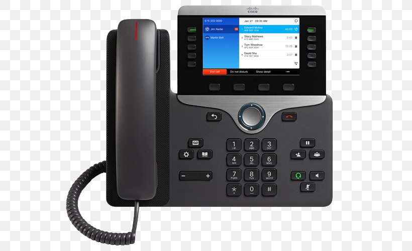 VoIP Phone Telephone Cisco 8841 Voice Over IP Mobile Phones, PNG, 600x500px, Voip Phone, Answering Machine, Caller Id, Cisco, Cisco 8841 Download Free