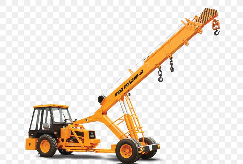 India Crane Heavy Machinery FN FNX Agricultural Machinery, PNG, 668x554px, India, Agricultural Machinery, Agriculture, Backhoe Loader, Construction Equipment Download Free