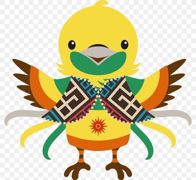 Jakarta Palembang 2018 Asian Games Indonesia Mascot Greater Bird-of-paradise Sports, PNG, 784x752px, Jakarta Palembang 2018 Asian Games, Asia, Asian Games, Beak, Bird Download Free