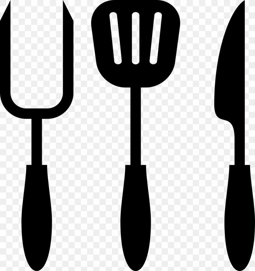 Kitchen Utensil Tool Cookware Spatula, PNG, 920x980px, Kitchen Utensil, Black And White, Cookware, Cutlery, Fork Download Free