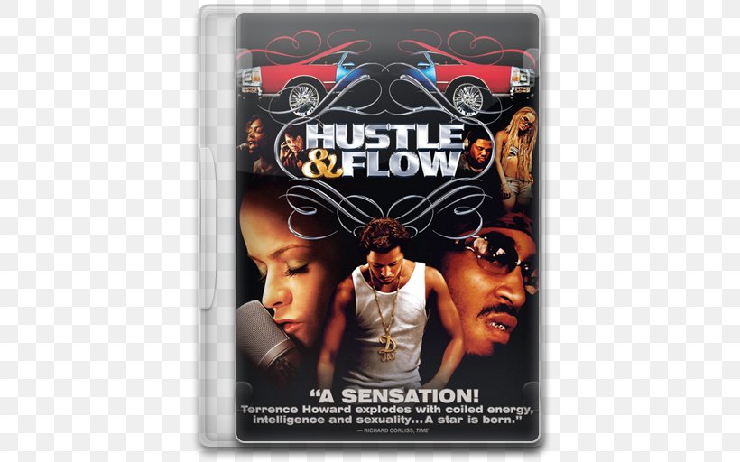 Terrence Howard Hustle & Flow Craig Brewer DJay Save The Last Dance 2, PNG, 512x512px, Watercolor, Cartoon, Flower, Frame, Heart Download Free