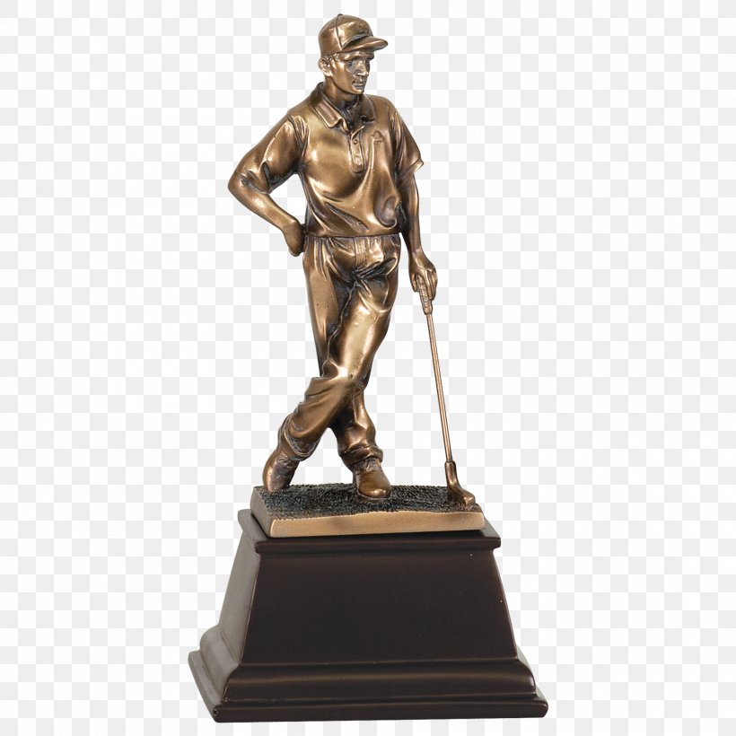 Bronze Sculpture Trophy Golf, PNG, 1800x1800px, Bronze Sculpture, Award, Bronze, Classical Sculpture, Commemorative Plaque Download Free
