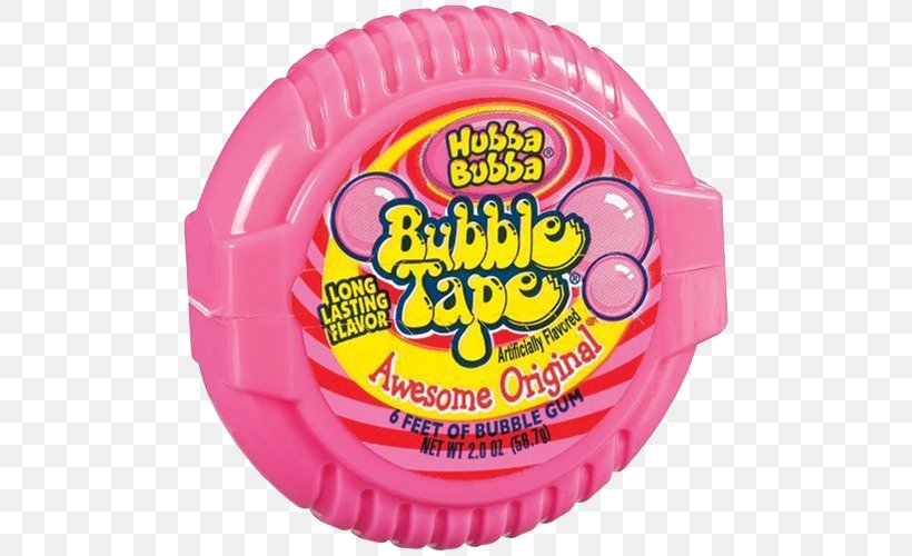 Chewing Gum Hubba Bubba Bubble Tape Bubble Gum Eclipse, PNG, 500x500px, Chewing Gum, Big Red, Blue Raspberry Flavor, Bubble Gum, Bubble Tape Download Free