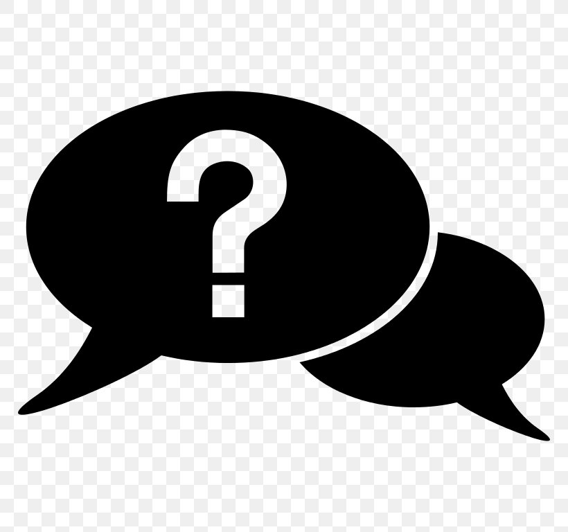 Question Icon, PNG, 768x768px, Question Mark, Black And White, Brand, Faq, Hyperlink Download Free