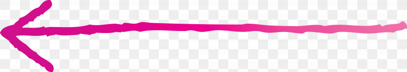 Hand Drawn Arrow, PNG, 4394x784px, Hand Drawn Arrow, Line, Magenta, Material Property, Pink Download Free
