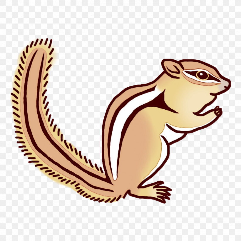 Chipmunk Squirrels Reptiles Character 02021, PNG, 1400x1400px, Watercolor, Biology, Character, Character Created By, Chipmunk Download Free