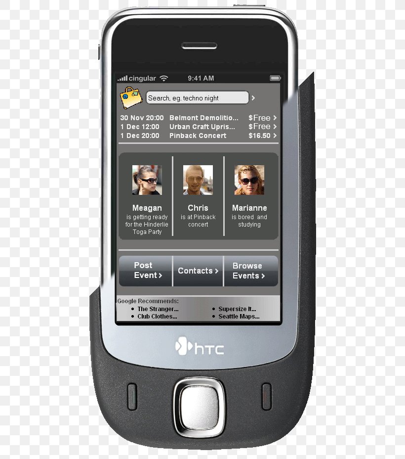 Feature Phone Smartphone HTC Touch Handheld Devices, PNG, 503x928px, Feature Phone, Cellular Network, Communication Device, Electronic Device, Electronics Download Free