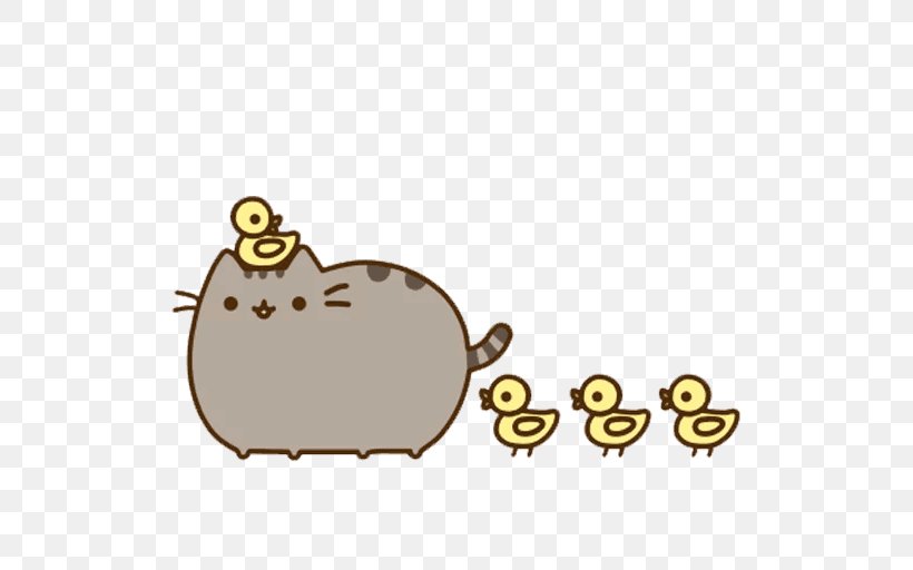 I Am Pusheen The Cat Kitten British Shorthair Tabby Cat, PNG, 512x512px, I Am Pusheen The Cat, Animal, Area, Beak, Bird Download Free