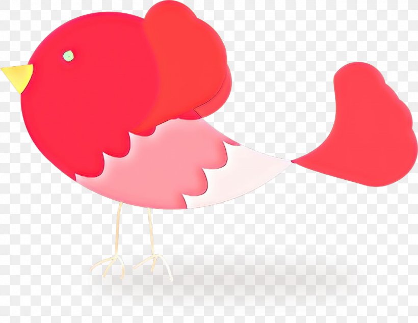 Clip Art Illustration Bird Beak Valentine's Day, PNG, 1280x991px, Bird, Beak, Chicken, Heart, Pink Download Free