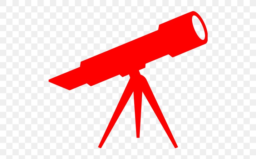 Clip Art Telescope Image, PNG, 512x512px, Telescope, Area, History Of The Telescope, Logo, Red Download Free